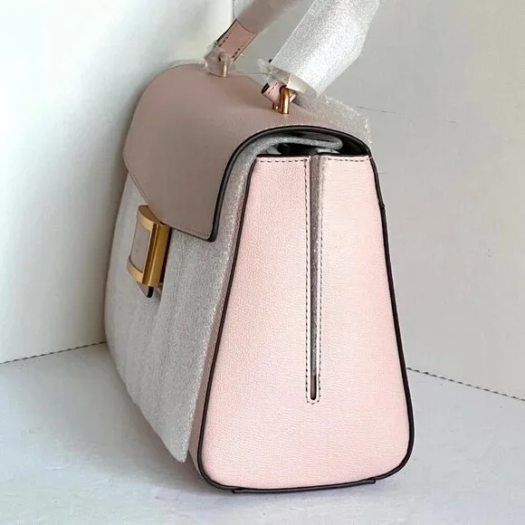 Kate Spade Katy Medium Top-Handle Crossbody Bag Antique Pink Leather Shoulder - Picture 6 of 11